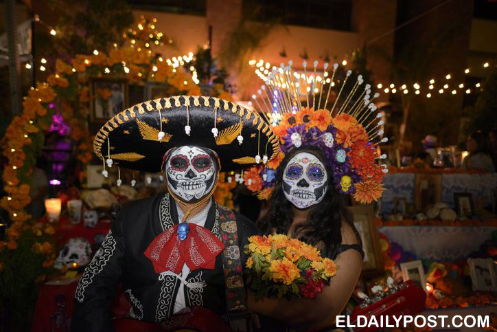 Tempat merayakan Día de Muertos di Meksiko